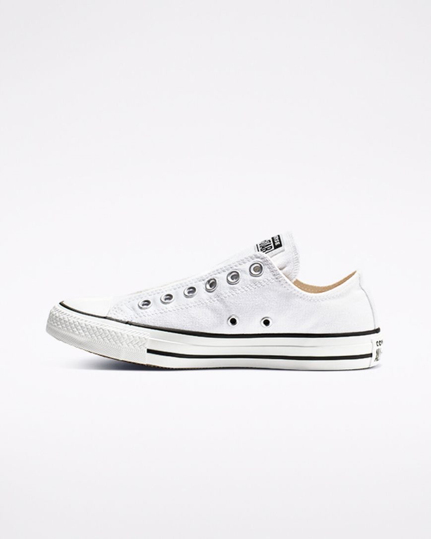 Slip On Tenisky Converse Chuck Taylor All Star Damske Biele Čierne Biele | SK QHWOF3